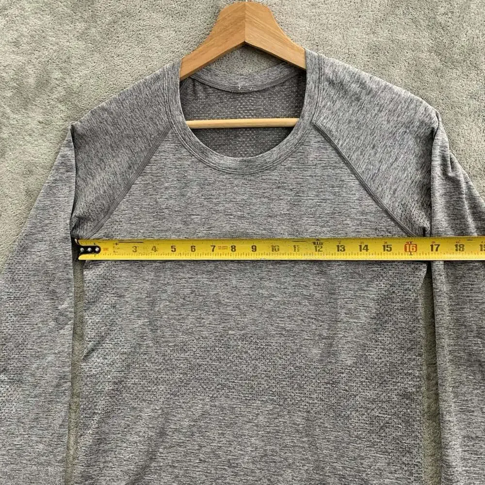 Lululemon Swiftly Tech Shirt Womens 8 Long Sleeve Tee Athleisure Workout Gym